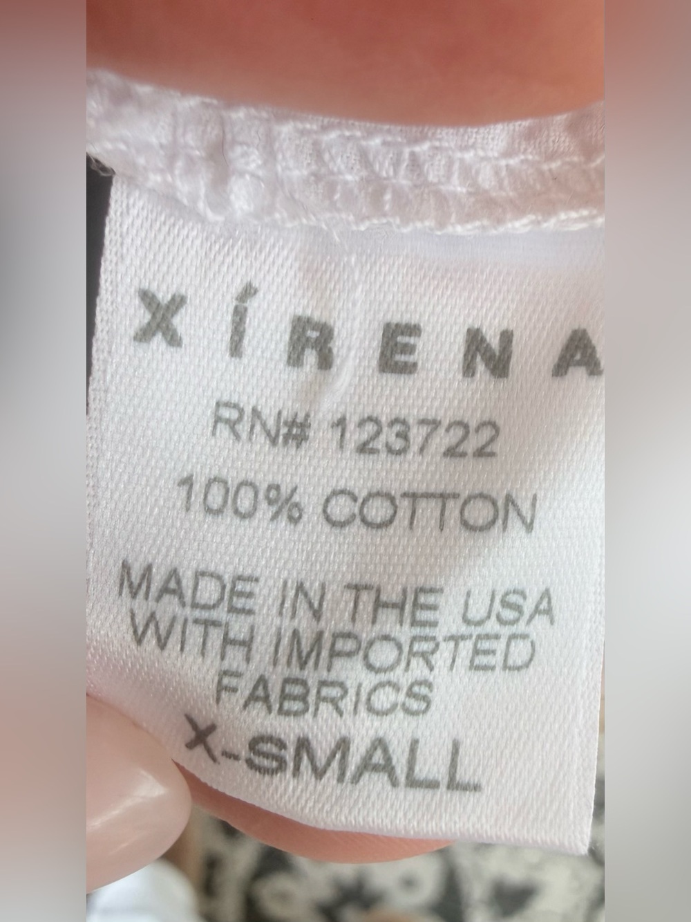 XIRENA Channing Shirt White Cotton Button Down XS - Picture 8 of 8